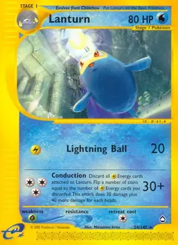 Lanturn - Pokemon Aquapolis