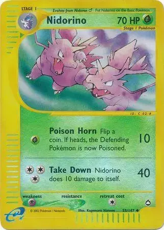 Nidorino [Reverse Holo]