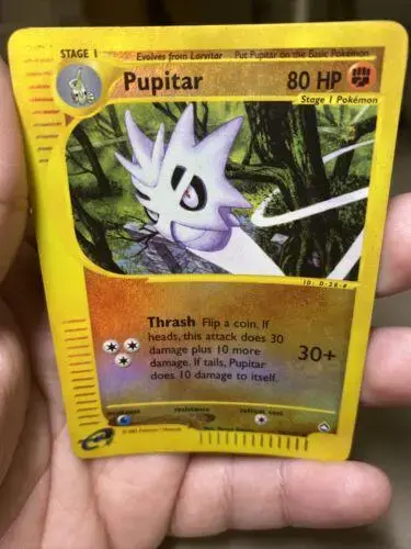 Pupitar [Reverse Holo] - Pokemon Aquapolis #56