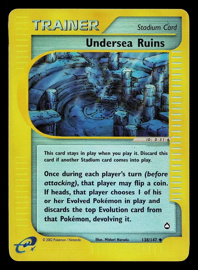 Undersea Ruins [Reverse Holo]