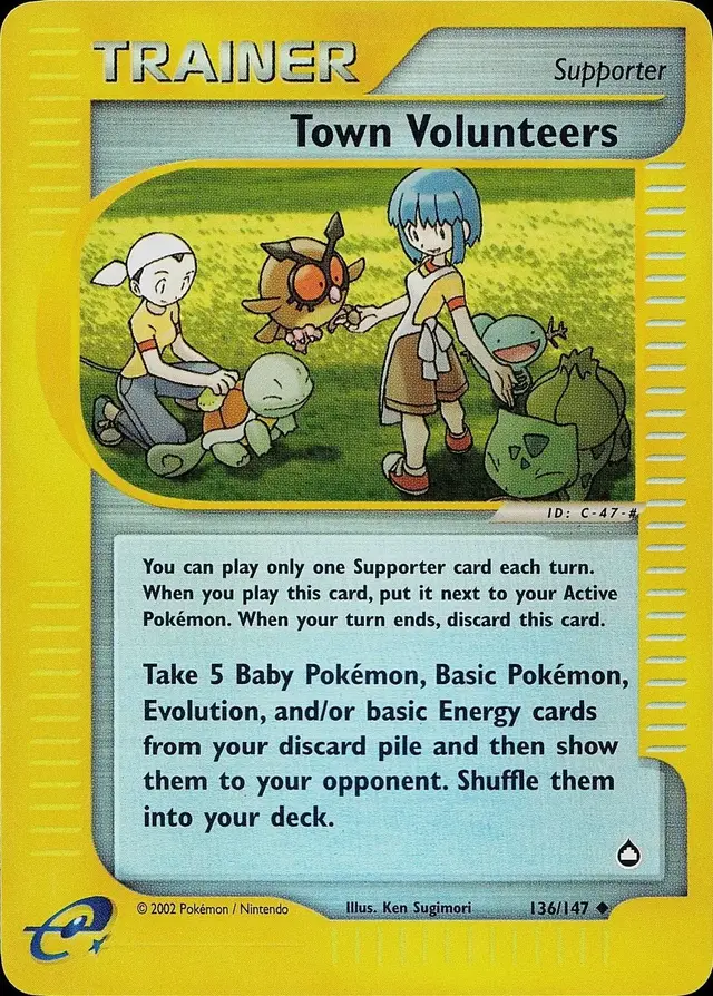 Town Volunteers [Reverse Holo]