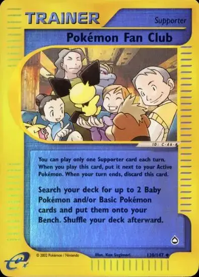 Pokemon Fan Club [Reverse Holo]