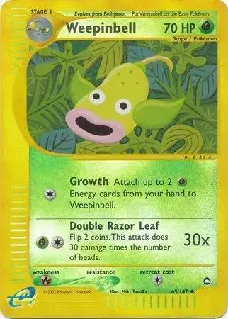 Weepinbell [Reverse Holo]