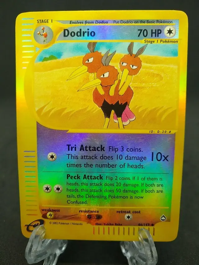 Dodrio [Reverse Holo] - Pokemon Aquapolis #46