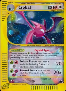 Crobat - Pokemon Japanese Mysterious Mountains
