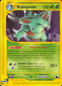 Nidoqueen [1st Edition] #10 - Pokemon Japanese Mysterious Mountains