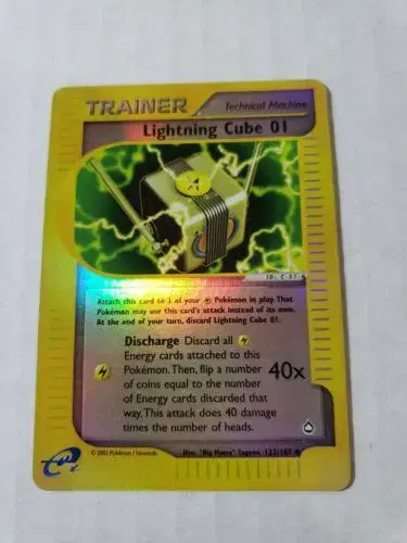 Lightning Cube 01 [Reverse Holo]