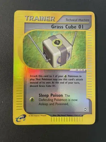 Grass Cube 01 [Reverse Holo]