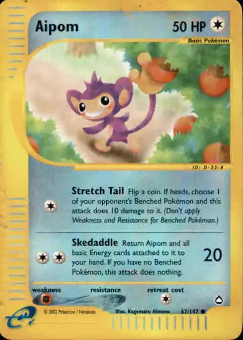 Aipom [Reverse Holo]