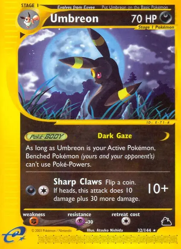 Umbreon - Pokemon Skyridge #32
