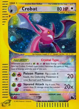 Crobat 147 - Pokemon Skyridge