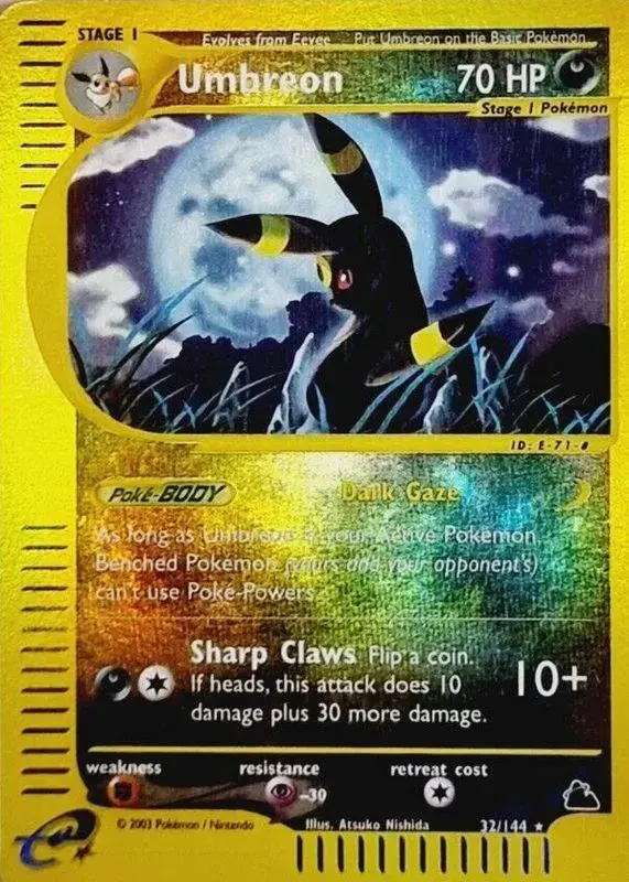 Umbreon [Reverse Holo] - Pokemon Skyridge #32