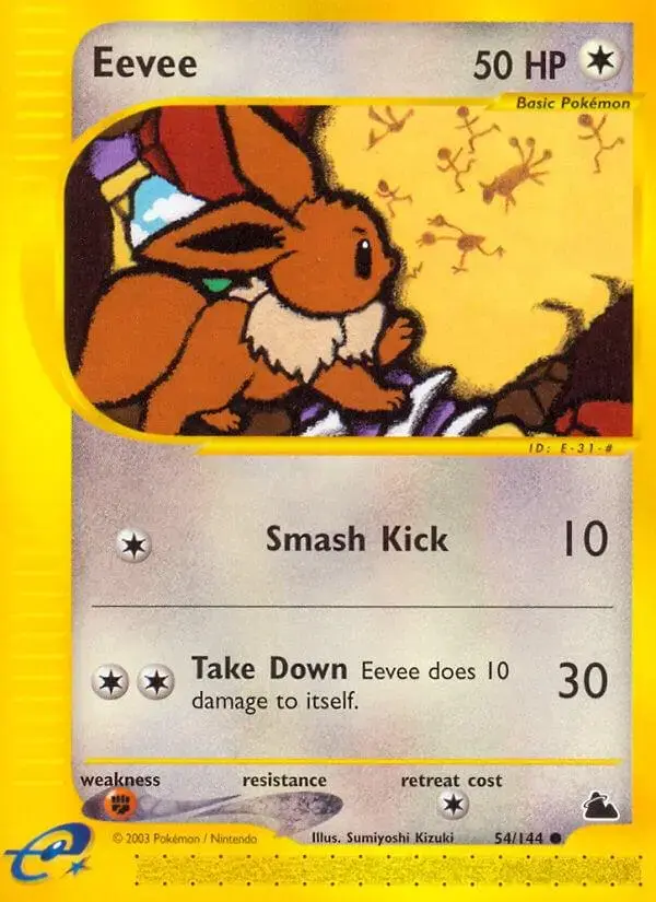 Eevee - Pokemon Skyridge #54