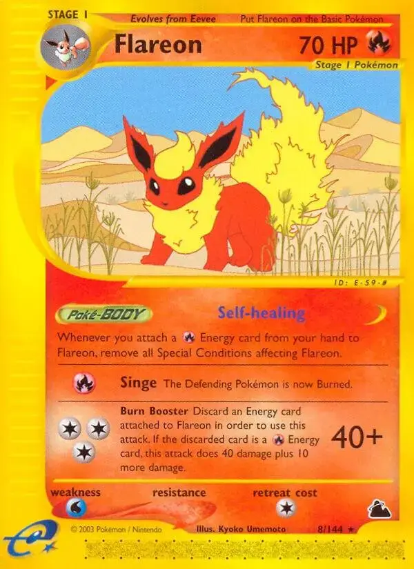 Flareon - Pokemon Skyridge #8
