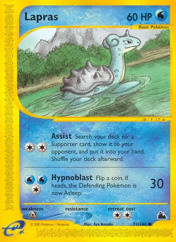 Lapras - Pokemon Skyridge #71
