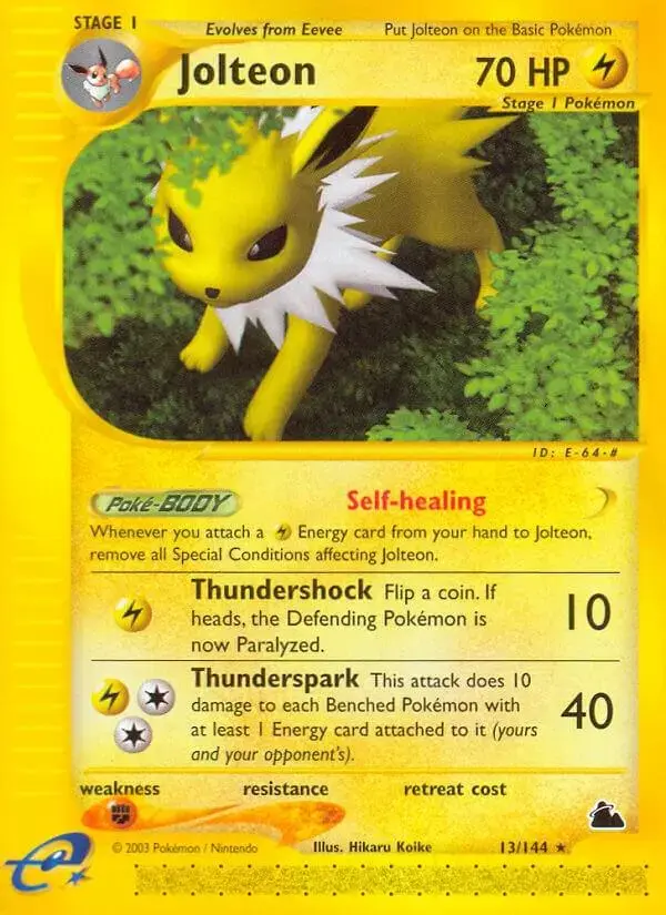 Jolteon - Pokemon Skyridge #13