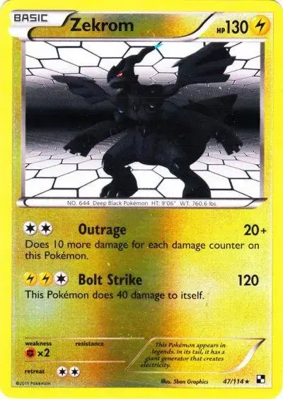 Zekrom - Pokemon Black & White #47