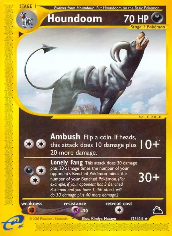 Houndoom - Pokemon Skyridge #12