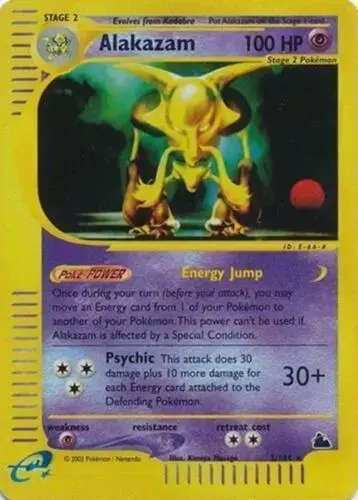 Alakazam [Reverse Holo] - Pokemon Skyridge #2