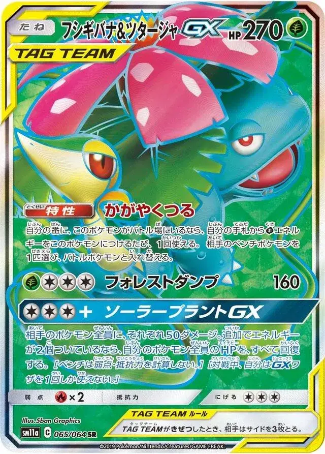 Venusaur & Snivy GX - Pokemon Japanese Remix Bout #65