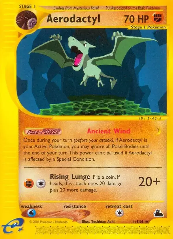 Aerodactyl - Pokemon Skyridge #1