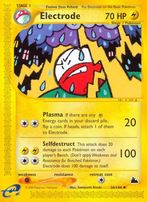 Electrode - Pokemon Skyridge #36