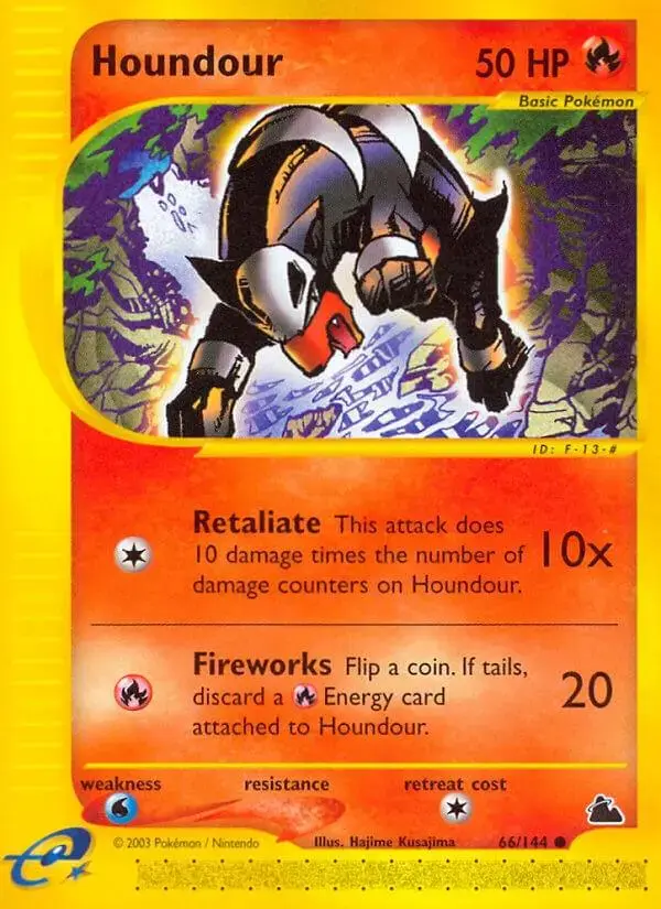 Houndour - Pokemon Skyridge #66