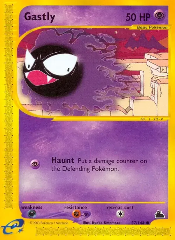 Gastly - Pokemon Skyridge #57