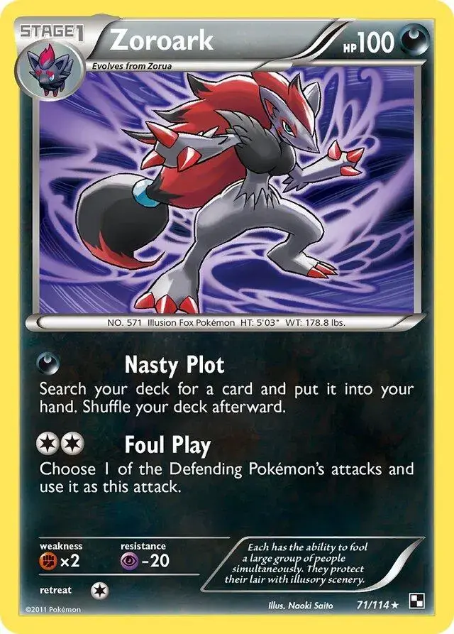 Zoroark - Pokemon Black & White #71