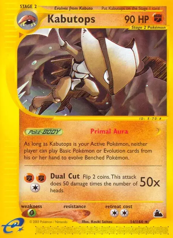 Kabutops - Pokemon Skyridge #14