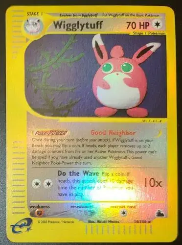 Wigglytuff [Reverse Holo] - Pokemon Skyridge #34