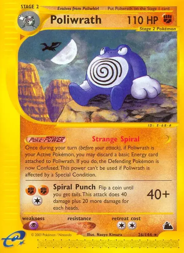 Poliwrath - Pokemon Skyridge #26