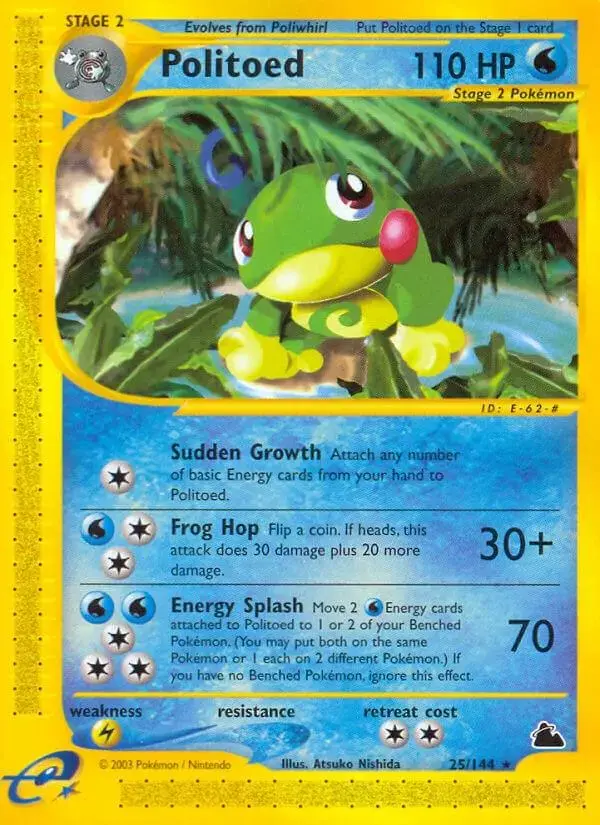 Politoed - Pokemon Skyridge #25