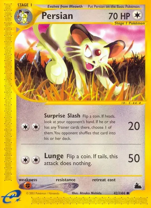 Persian - Pokemon Skyridge #42