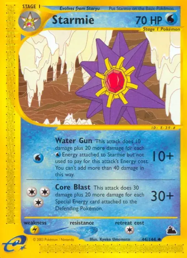 Starmie - Pokemon Skyridge #44