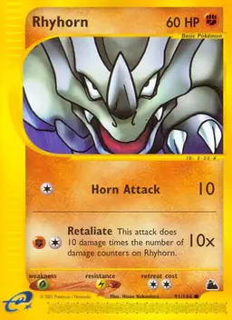 Rhyhorn - Pokemon Skyridge