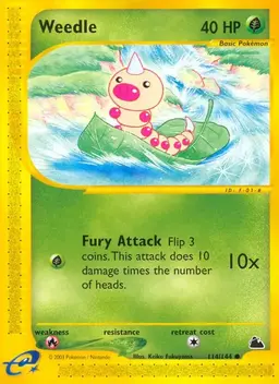 Weedle - Pokemon Skyridge