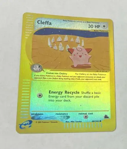 Cleffa [Reverse Holo] - Pokemon Skyridge #48