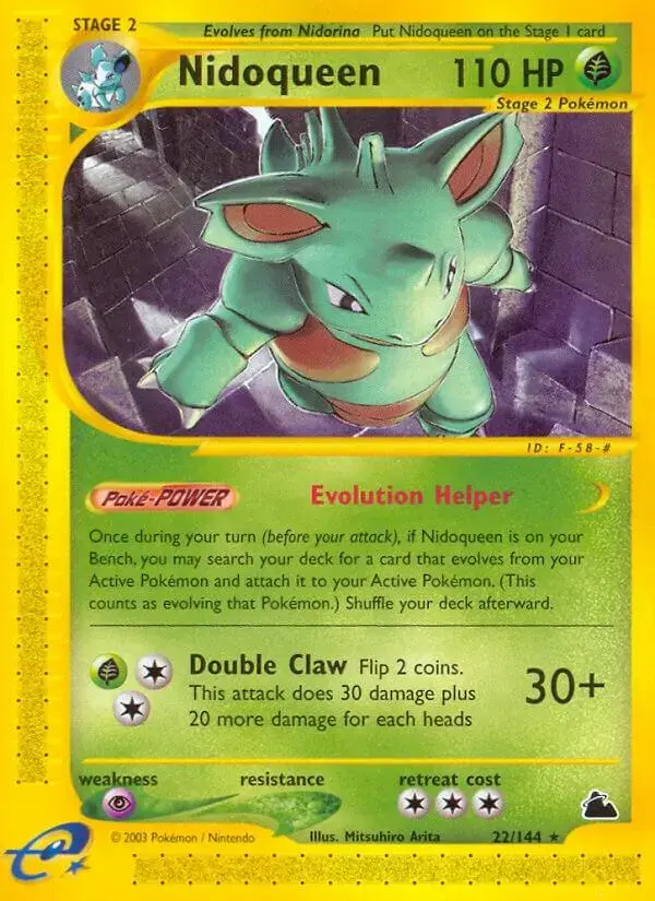 Nidoqueen - Pokemon Skyridge #22