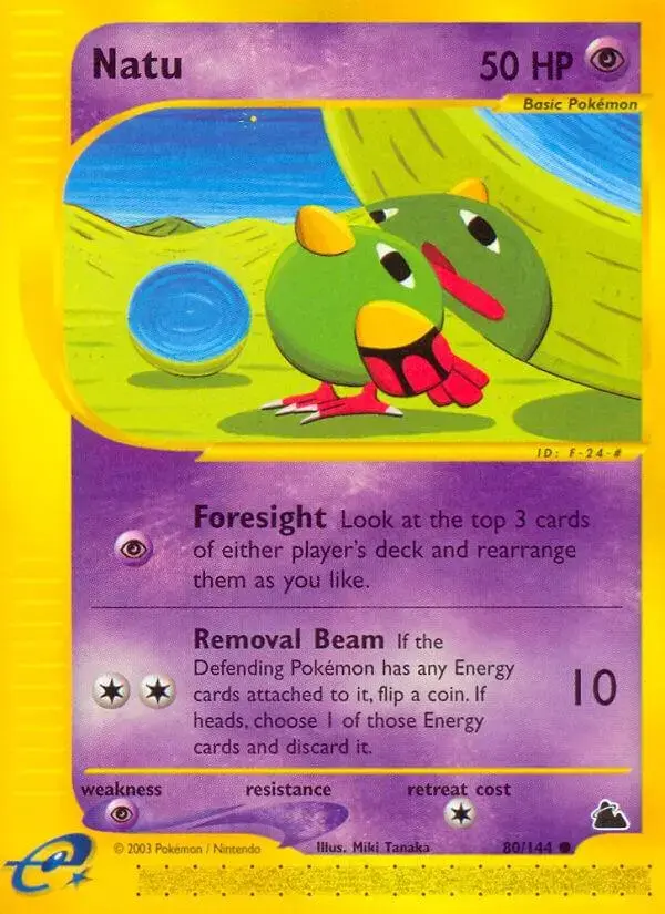 Natu - Pokemon Skyridge #80
