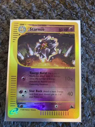 Starmie [Reverse Holo] - Pokemon Skyridge #30