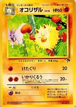 Primeape - Pokemon Japanese Southern Island