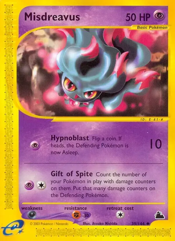 Misdreavus - Pokemon Skyridge #39