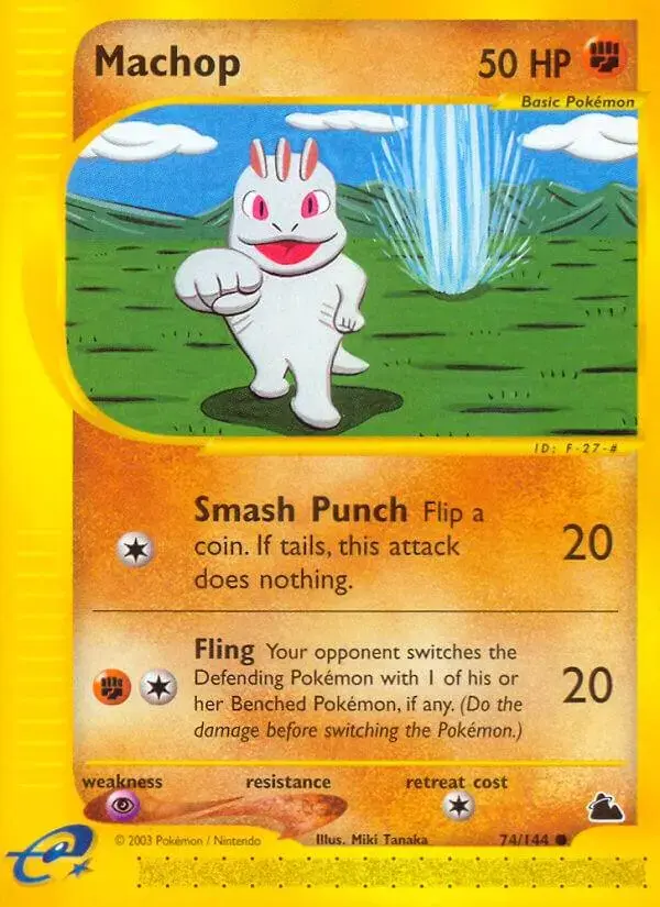 Machop - Pokemon Skyridge #74