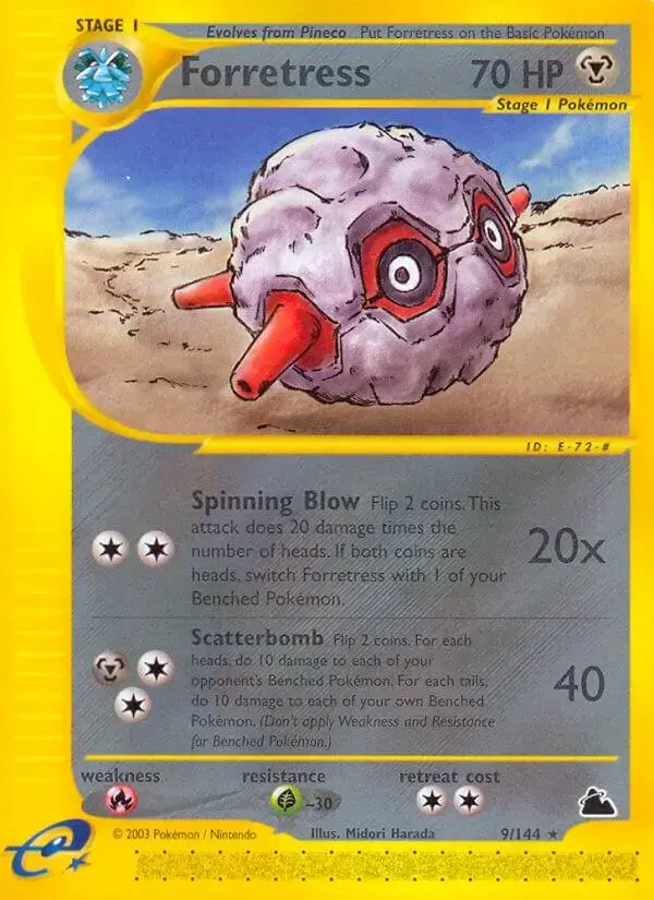 Forretress - Pokemon Skyridge #9