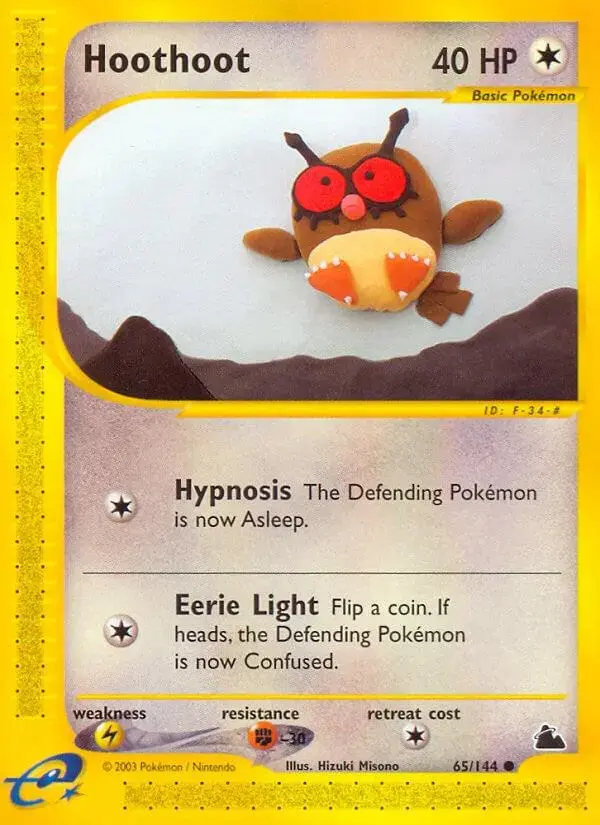 Hoothoot - Pokemon Skyridge #65