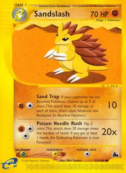 Sandslash - Pokemon Skyridge