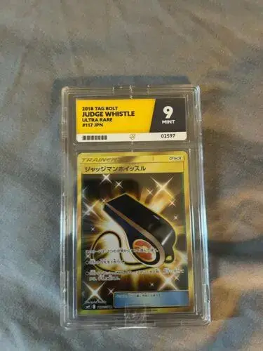 Judge Whistle - Pokemon Japanese Tag Bolt #117
