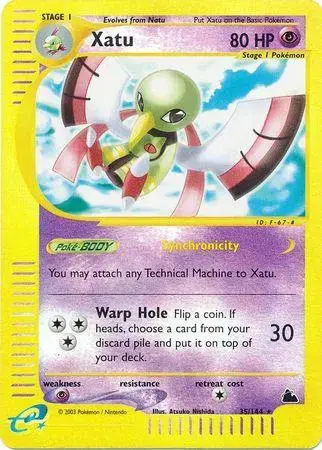 Xatu [Reverse Holo] - Pokemon Skyridge #35