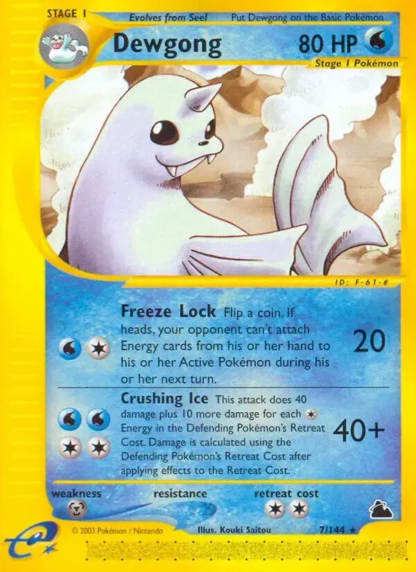 Dewgong - Pokemon Skyridge #7